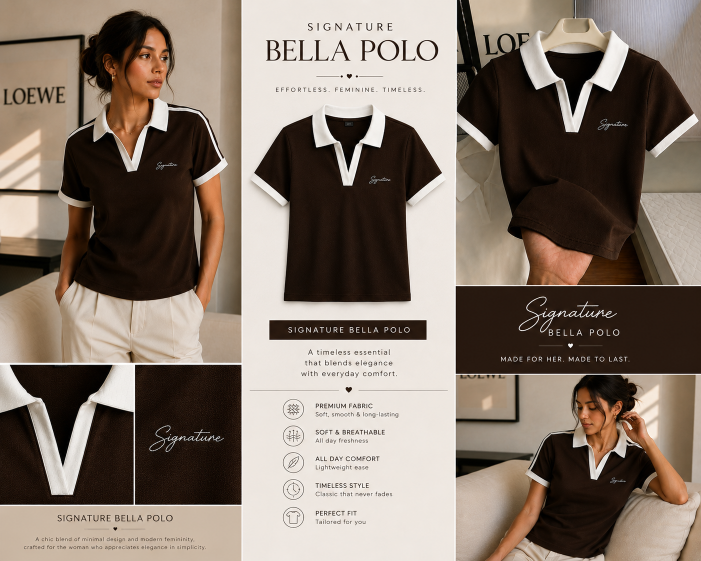Signature Bella Polo Women