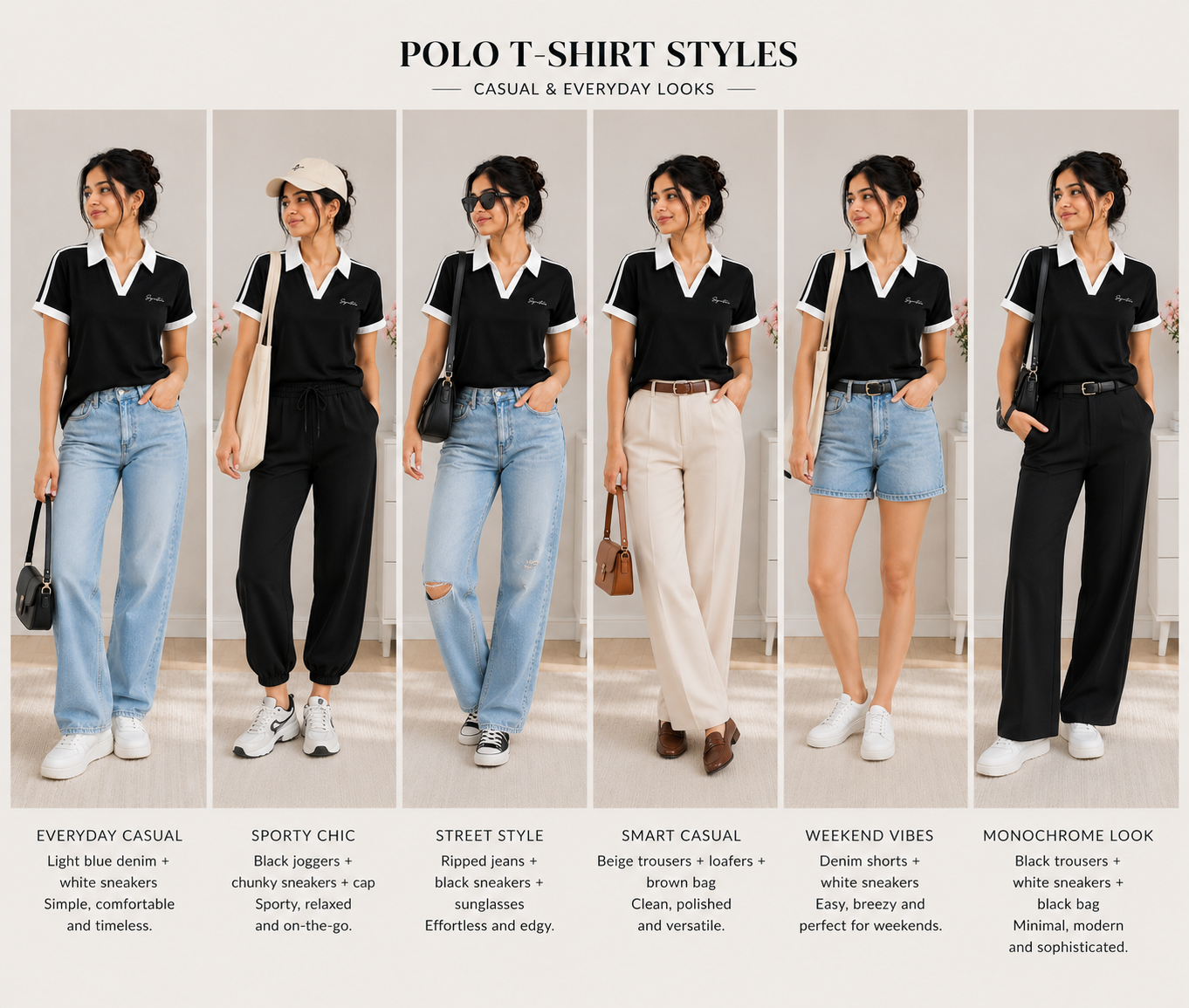 Signature Noir Women’s Polo