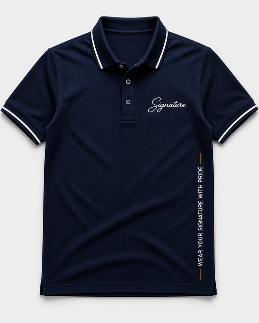 Midnight Navy Polo T-Shirt