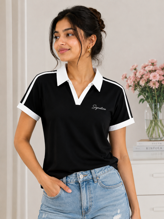 Signature Noir Women’s Polo