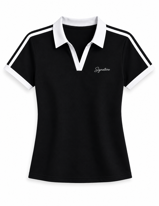 Signature Noir Women’s Polo
